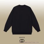 New Customers Only, Limit One. GUCCI 24SS Classic Round Neck Hoodie11 Pairs Of Customized Fabrics 420g Large Loop High Weight mobc7lrr - Image 3