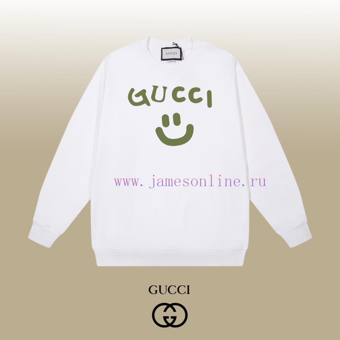 y1mkcwcwui5.jpg New Customers Only, Limit One. GUCCI 24SS Classic Round Neck Hoodie11 Pairs Of Customized Fabrics 420g Large Loop High Weight wedve6oi - Image 1