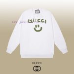 New Customers Only, Limit One. GUCCI 24SS Classic Round Neck Hoodie11 Pairs Of Customized Fabrics 420g Large Loop High Weight wedve6oi - Image 2