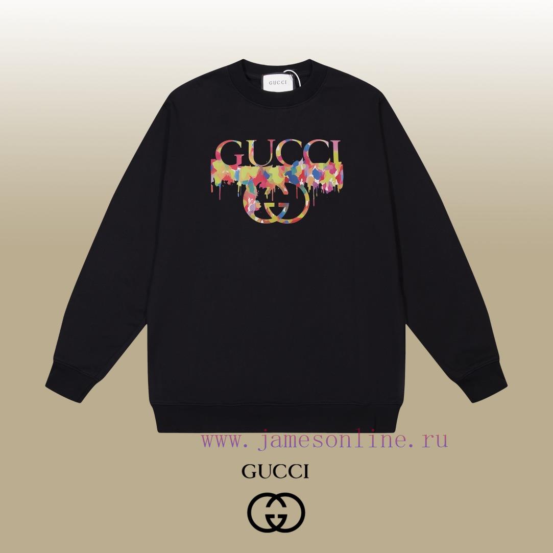 xlinptzxvde.jpg New Customers Only, Limit One. GUCCI 24SS Classic Round Neck Hoodie11 Pairs Of Customized Fabrics 420g Large Loop High Weight popluo1j - Image 1