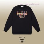 New Customers Only, Limit One. GUCCI 24SS Classic Round Neck Hoodie11 Pairs Of Customized Fabrics 420g Large Loop High Weight popluo1j - Image 2