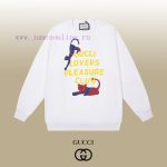 New Customers Only, Limit One. GUCCI 24SS Classic Round Neck Hoodie11 Pairs Of Customized Fabrics 420g Large Loop High Weight g5facnz5 - Image 2