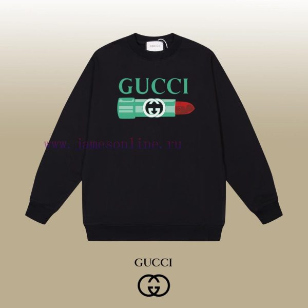 New Customers Only, Limit One. GUCCI 24SS Classic Round Neck Hoodie11 Pairs Of Customized Fabrics 420g Large Loop High Weight 7ag58fo4