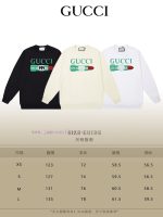 New Customers Only, Limit One. GUCCI 24SS Classic Round Neck Hoodie11 Pairs Of Customized Fabrics 420g Large Loop High Weight 7ag58fo4 - Image 10