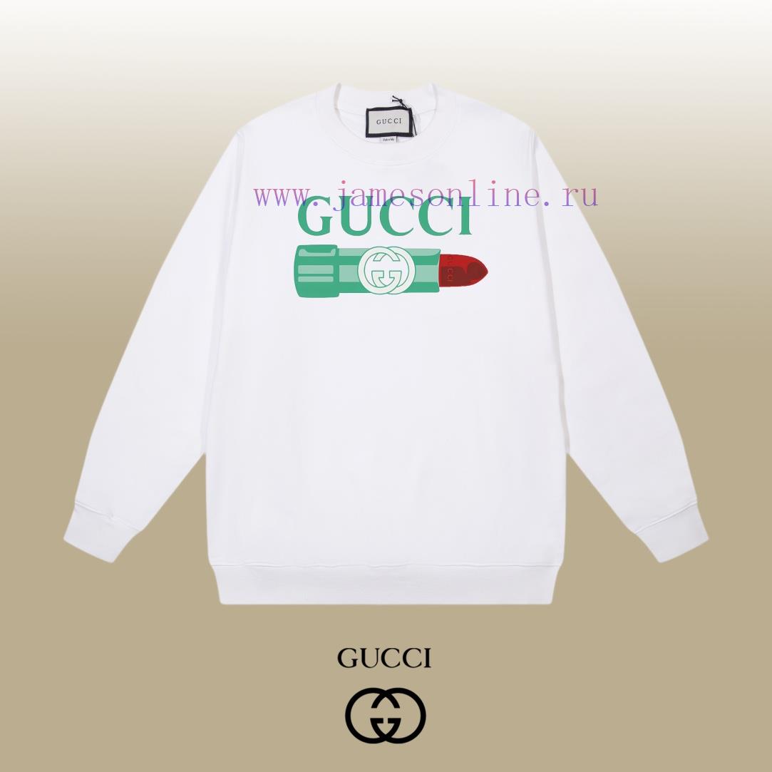 kv4r2qyukpw.jpg New Customers Only, Limit One. GUCCI 24SS Classic Round Neck Hoodie11 Pairs Of Customized Fabrics 420g Large Loop High Weight qratolua - Image 1