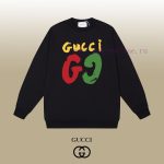 New Customers Only, Limit One. GUCCI 24SS Classic Round Neck Hoodie11 Pairs Of Customized Fabrics 420g Large Loop High Weight 05pdzyau - Image 2