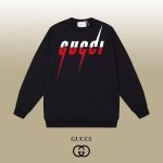 New Customers Only, Limit One. GUCCI 24SS Classic Round Neck Hoodie11 Pairs Of Customized Fabrics 420g Large Loop High Weight qlift6u5