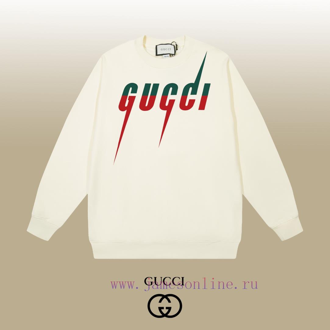 acmleagdvz4.jpg New Customers Only, Limit One. GUCCI 24SS Classic Round Neck Hoodie11 Pairs Of Customized Fabrics 420g Large Loop High Weight wapse0gt - Image 1