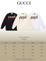 New Customers Only, Limit One. GUCCI 24SS Classic Round Neck Hoodie11 Pairs Of Customized Fabrics 420g Large Loop High Weight wapse0gt - Image 10