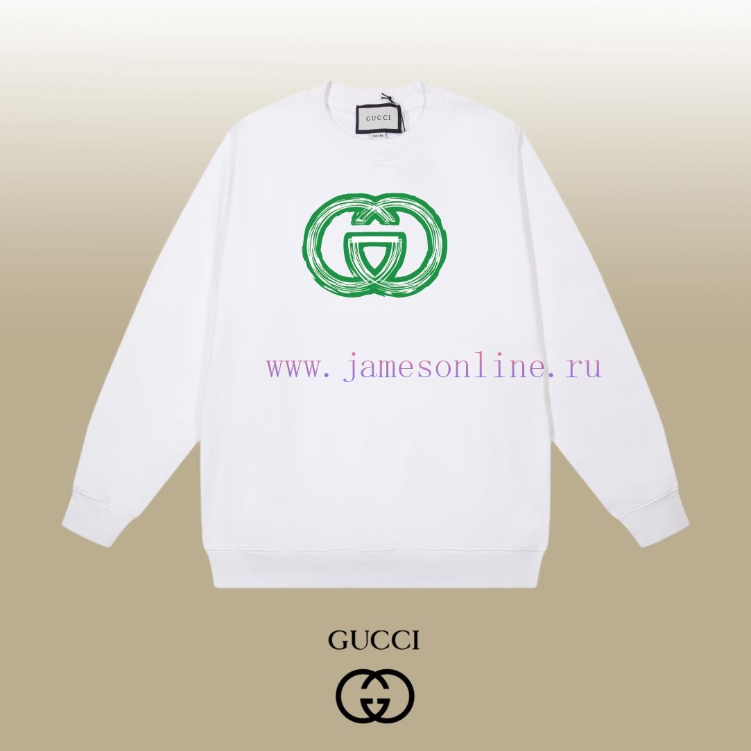 qv4n4jdv2ok.jpg New Customers Only, Limit One. GUCCI 24SS Classic Round Neck Hoodie11 Pairs Of Customized Fabrics 420g Large Loop High Weight ui0r0ayy - Image 1