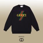New Customers Only, Limit One. GUCCI 24SS Classic Round Neck Hoodie11 Pairs Of Customized Fabrics 420g Large Loop High Weight tlwz38av