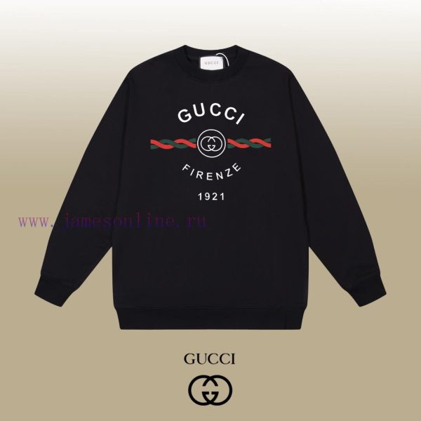 New Customers Only, Limit One. GUCCI 24SS Classic Round Neck Hoodie11 Pairs Of Customized Fabrics 420g Large Loop High Weight fiv8ina0
