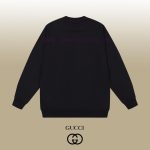 New Customers Only, Limit One. GUCCI 24SS Classic Round Neck Hoodie11 Pairs Of Customized Fabrics 420g Large Loop High Weight fiv8ina0 - Image 3
