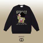 New Customers Only, Limit One. GUCCI 24SS Classic Round Neck Hoodie11 Pairs Of Customized Fabrics 420g Large Loop High Weight acbmxru8 - Image 2