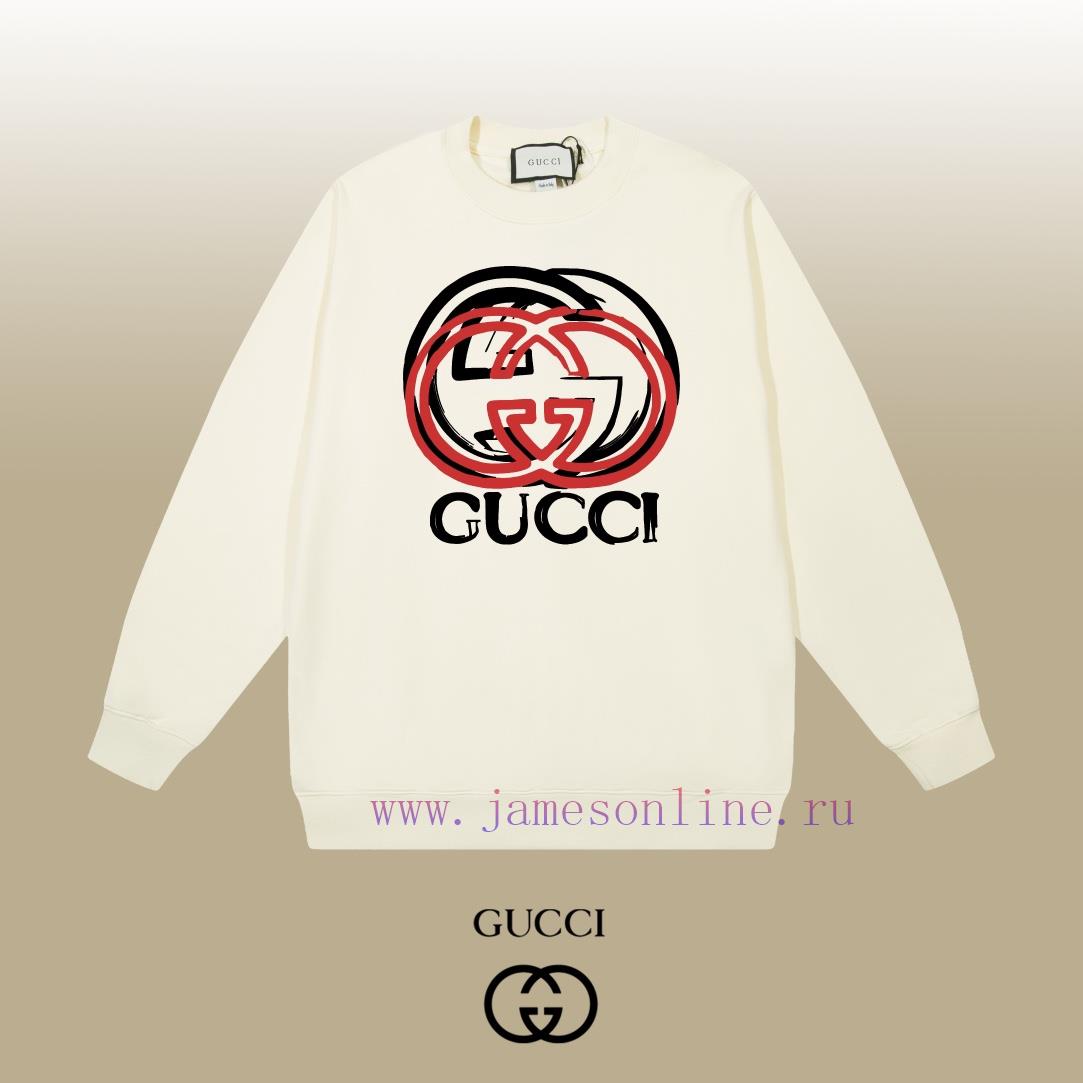 ng1iybwzgvd.jpg New Customers Only, Limit One. GUCCI 24SS Classic Round Neck Hoodie11 Pairs Of Customized Fabrics 420g Large Loop High Weight 9rivg95h - Image 1
