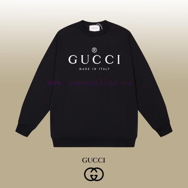New Customers Only, Limit One. GUCCI 24SS Classic Round Neck Hoodie11 Pairs Of Customized Fabrics 420g Large Loop High Weight nfwjtig7