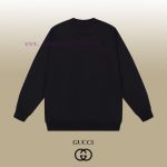 New Customers Only, Limit One. GUCCI 24SS Classic Round Neck Hoodie11 Pairs Of Customized Fabrics 420g Large Loop High Weight nfwjtig7 - Image 3
