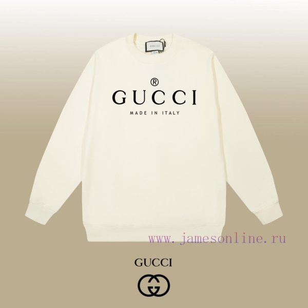 New Customers Only, Limit One. GUCCI 24SS Classic Round Neck Hoodie11 Pairs Of Customized Fabrics 420g Large Loop High Weight sjk7th64