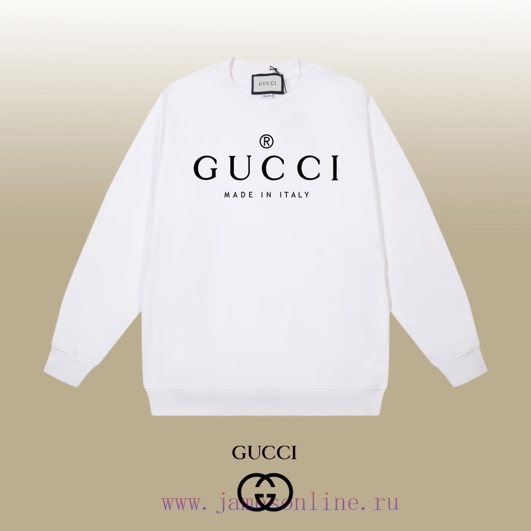 2j10akjxdsz.jpg New Customers Only, Limit One. GUCCI 24SS Classic Round Neck Hoodie11 Pairs Of Customized Fabrics 420g Large Loop High Weight 0535aj5x - Image 1