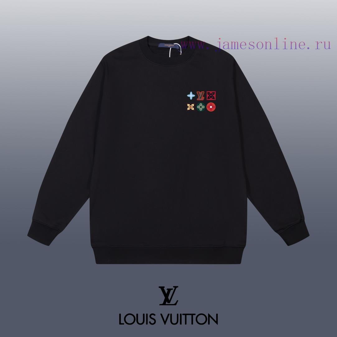 uxtdlgwjdaz.jpg New Customers Only, Limit One. LOUIS VUITTON 24SS Classic Round Neck Hoodie11 Pairs Of Customized Fabrics 420g Large Loop High zuh7joum - Image 1