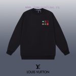 New Customers Only, Limit One. LOUIS VUITTON 24SS Classic Round Neck Hoodie11 Pairs Of Customized Fabrics 420g Large Loop High zuh7joum - Image 2