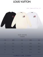 New Customers Only, Limit One. LOUIS VUITTON 24SS Classic Round Neck Hoodie11 Pairs Of Customized Fabrics 420g Large Loop High zuh7joum - Image 10