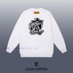 New Customers Only, Limit One. LOUIS VUITTON 24SS Classic Round Neck Hoodie11 Pairs Of Customized Fabrics 420g Large Loop High hjdc99l1 - Image 3