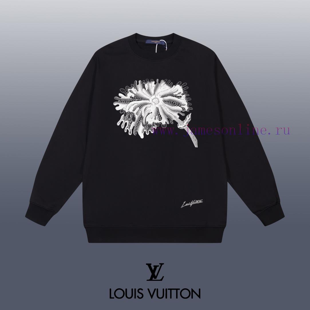 x2qq5zmtjdq.jpg New Customers Only, Limit One. LOUIS VUITTON 24SS Classic Round Neck Hoodie11 Pairs Of Customized Fabrics 420g Large Loop High bm29m5dj - Image 1