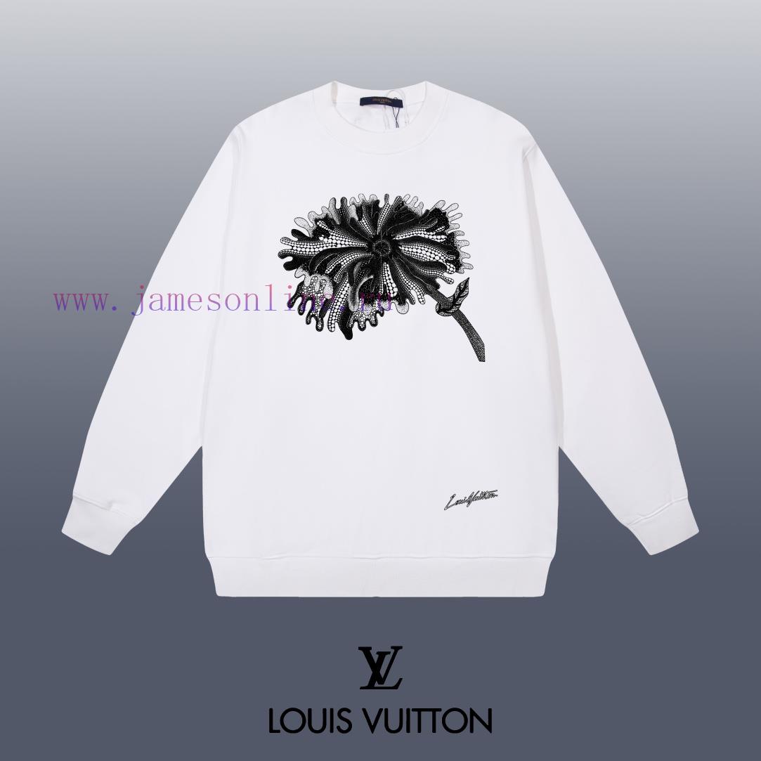 3qs532a0u32.jpg New Customers Only, Limit One. LOUIS VUITTON 24SS Classic Round Neck Hoodie11 Pairs Of Customized Fabrics 420g Large Loop High uq70uodh - Image 1