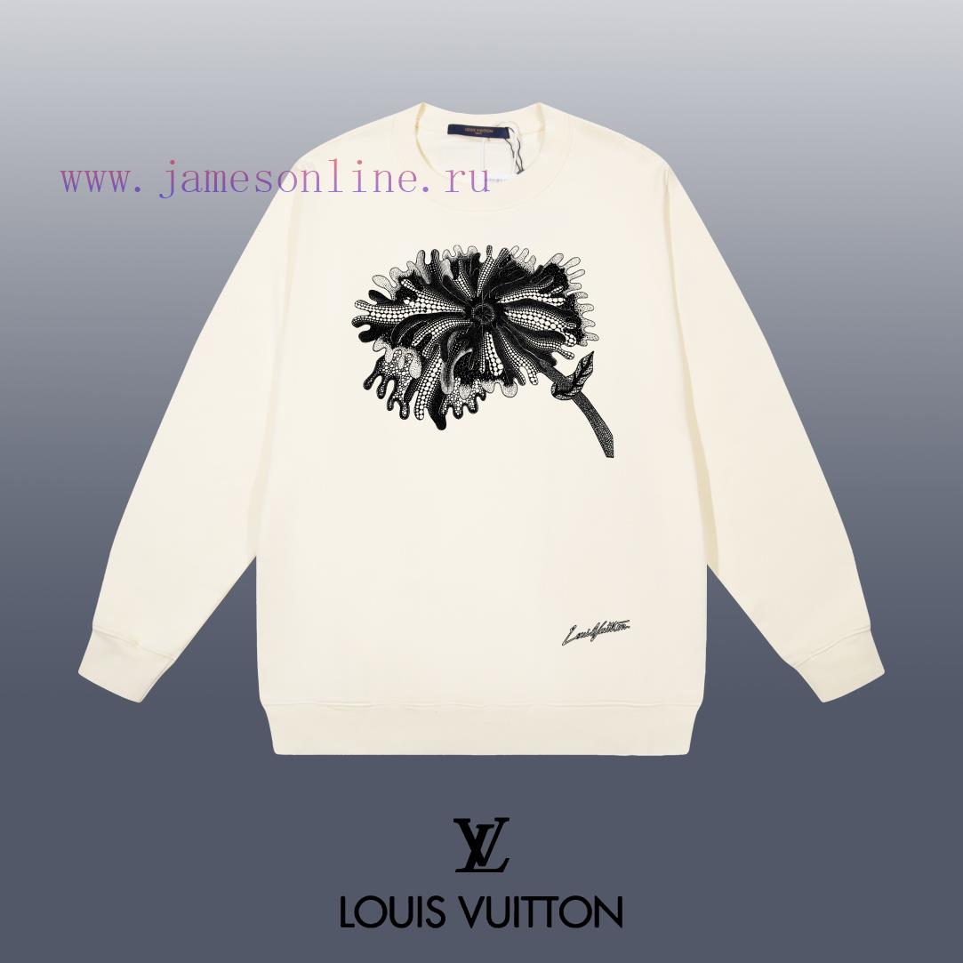 fnrdufqtgqh.jpg New Customers Only, Limit One. LOUIS VUITTON 24SS Classic Round Neck Hoodie11 Pairs Of Customized Fabrics 420g Large Loop High cehh5zo0 - Image 1