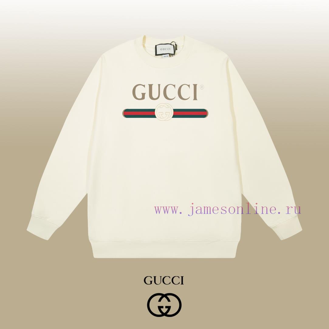 m1qqh54kqm3.jpg New Customers Only, Limit One. GUCCI 25SS Classic Round Neck Hoodie11 Pairs Of Customized Fabrics 420g Large Loop High Weight apid43m1 - Image 1