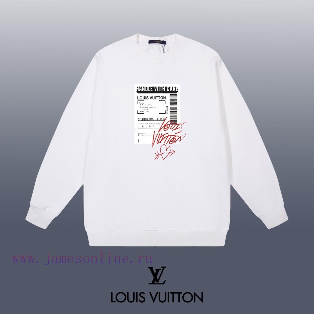 lqvnmgyqc1w.jpg New Customers Only, Limit One. LOUIS VUITTON 24SS Classic Round Neck Hoodie11 Pairs Of Customized Fabrics 420g Large Loop High i0nefgs6 - Image 1