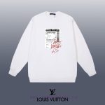 New Customers Only, Limit One. LOUIS VUITTON 24SS Classic Round Neck Hoodie11 Pairs Of Customized Fabrics 420g Large Loop High i0nefgs6 - Image 2