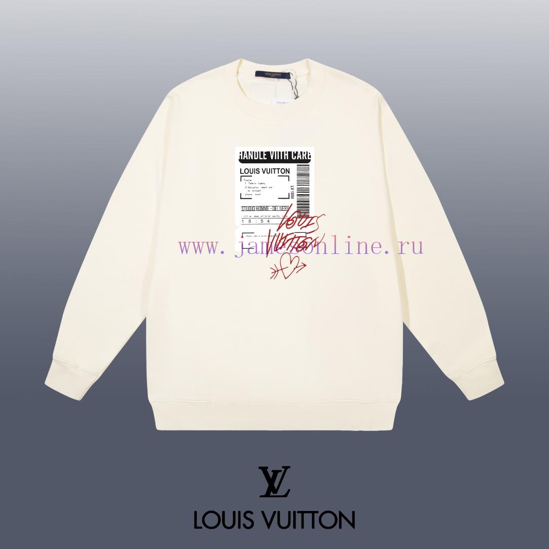 hig5vek0azb.jpg New Customers Only, Limit One. LOUIS VUITTON 24SS Classic Round Neck Hoodie11 Pairs Of Customized Fabrics 420g Large Loop High rznut1e5 - Image 1