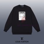 New Customers Only, Limit One. LOUIS VUITTON 24SS Classic Round Neck Hoodie11 Pairs Of Customized Fabrics 420g Large Loop High c3bfz5n0 - Image 2