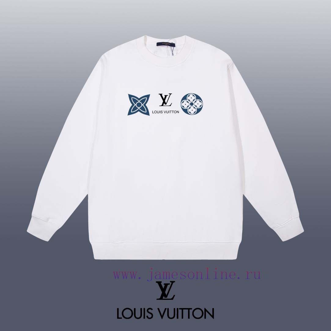 pt2bgyrtv1r.jpg New Customers Only, Limit One. LOUIS VUITTON 24SS Classic Round Neck Hoodie11 Pairs Of Customized Fabrics 420g Large Loop High tz98zios - Image 1