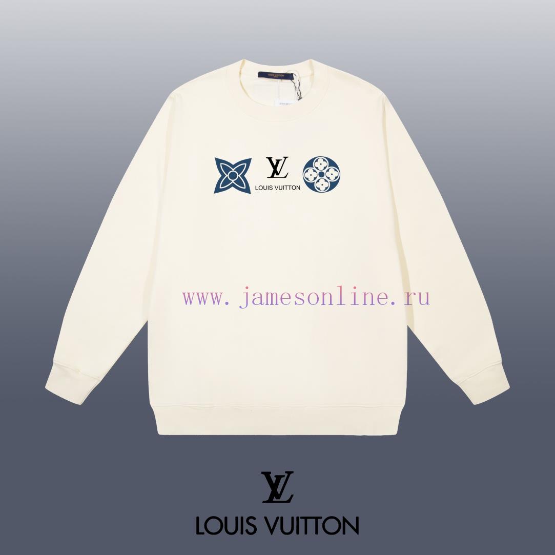 43r1pqegdzr.jpg New Customers Only, Limit One. LOUIS VUITTON 24SS Classic Round Neck Hoodie11 Pairs Of Customized Fabrics 420g Large Loop High jrg2hil9 - Image 1