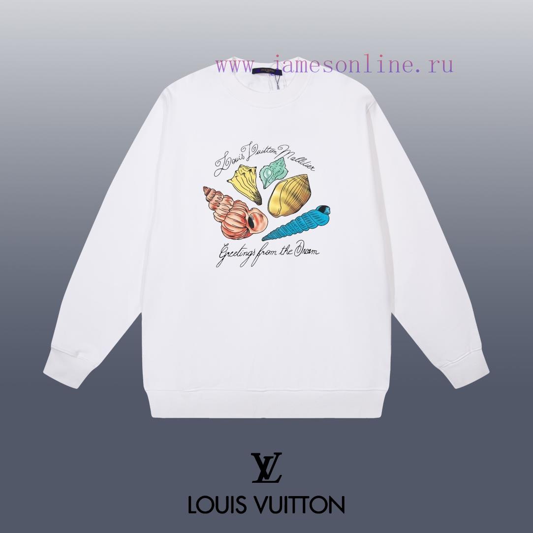 t2mldmp3yzo.jpg New Customers Only, Limit One. LOUIS VUITTON 24SS Classic Round Neck Hoodie11 Pairs Of Customized Fabrics 420g Large Loop High ic96k1k5 - Image 1