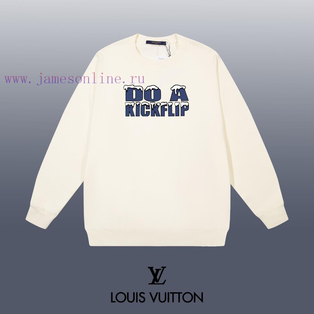 vgzxuhhoutk.jpg New Customers Only, Limit One. LOUIS VUITTON 24SS Classic Round Neck Hoodie11 Pairs Of Customized Fabrics 420g Large Loop High amews31w - Image 1