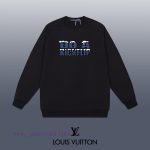 New Customers Only, Limit One. LOUIS VUITTON 24SS Classic Round Neck Hoodie11 Pairs Of Customized Fabrics 420g Large Loop High nf6p7b5k - Image 2