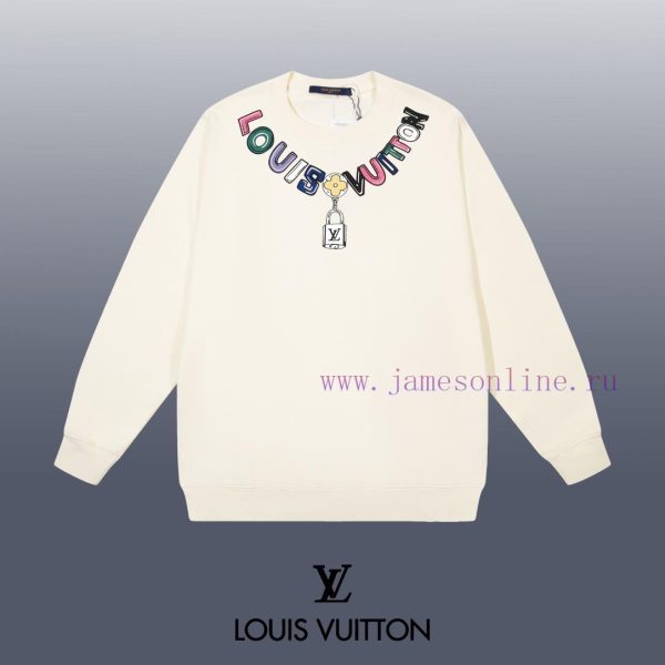 New Customers Only, Limit One. LOUIS VUITTON 24SS Classic Round Neck Hoodie11 Pairs Of Customized Fabrics 420g Large Loop High z1y6llza