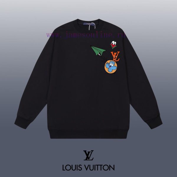 New Customers Only, Limit One. LOUIS VUITTON 24SS Classic Round Neck Hoodie11 Pairs Of Customized Fabrics 420g Large Loop High 0eh14sf3