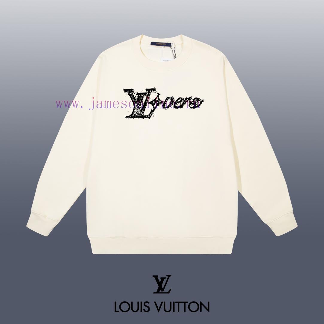 idqkfacmhrq.jpg New Customers Only, Limit One. LOUIS VUITTON 24SS Classic Round Neck Hoodie11 Pairs Of Customized Fabrics 420g Large Loop High nh64chw3 - Image 1