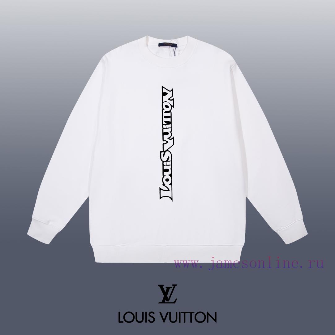 rp4yiuehv01.jpg New Customers Only, Limit One. LOUIS VUITTON 24SS Classic Round Neck Hoodie11 Pairs Of Customized Fabrics 420g Large Loop High ca3t1abl - Image 1