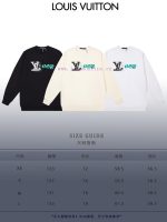New Customers Only, Limit One. LOUIS VUITTON 24SS Classic Round Neck Hoodie11 Pairs Of Customized Fabrics 420g Large Loop High 8sn4c78l - Image 10
