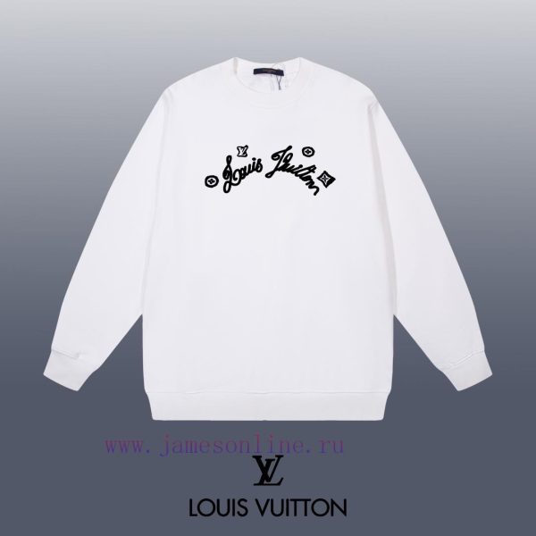 New Customers Only, Limit One. LOUIS VUITTON 24SS Classic Round Neck Hoodie11 Pairs Of Customized Fabrics 420g Large Loop High ascekujo