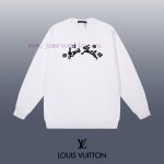 New Customers Only, Limit One. LOUIS VUITTON 24SS Classic Round Neck Hoodie11 Pairs Of Customized Fabrics 420g Large Loop High ascekujo - Image 2