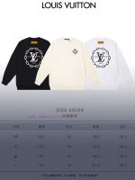 New Customers Only, Limit One. LOUIS VUITTON 24SS Classic Round Neck Hoodie11 Pairs Of Customized Fabrics 420g Large Loop High swh4odyc - Image 10