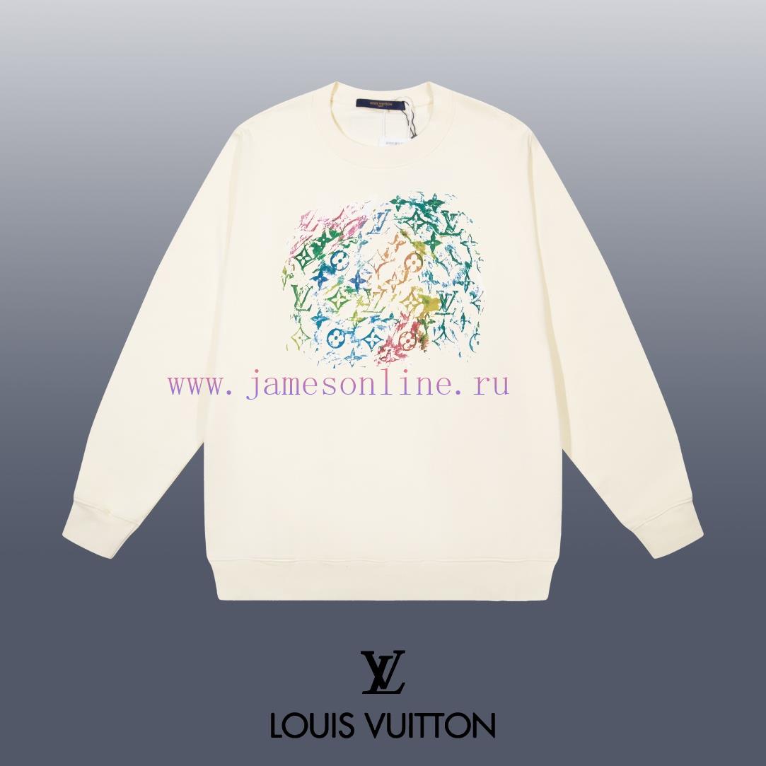 sscd5whyh2p.jpg New Customers Only, Limit One. LOUIS VUITTON 24SS Classic Round Neck Hoodie11 Pairs Of Customized Fabrics 420g Large Loop High u67du29i - Image 1