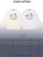 New Customers Only, Limit One. LOUIS VUITTON 24SS Classic Round Neck Hoodie11 Pairs Of Customized Fabrics 420g Large Loop High u67du29i - Image 10